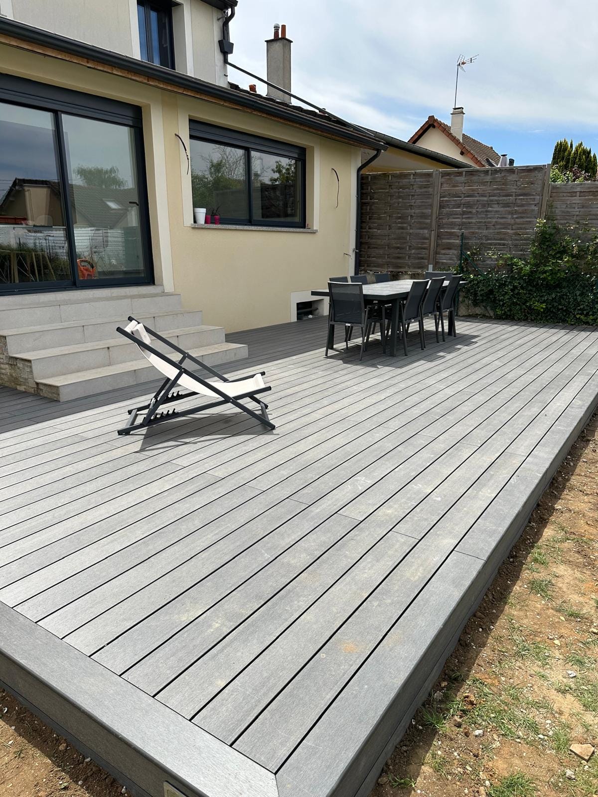 Rénovation de terrasse réalisée par Draveil Rénovation